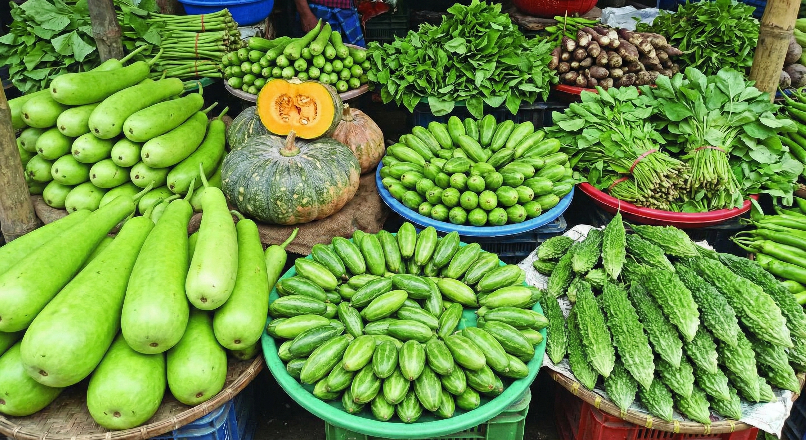 Fresh Deshi Vegetables
